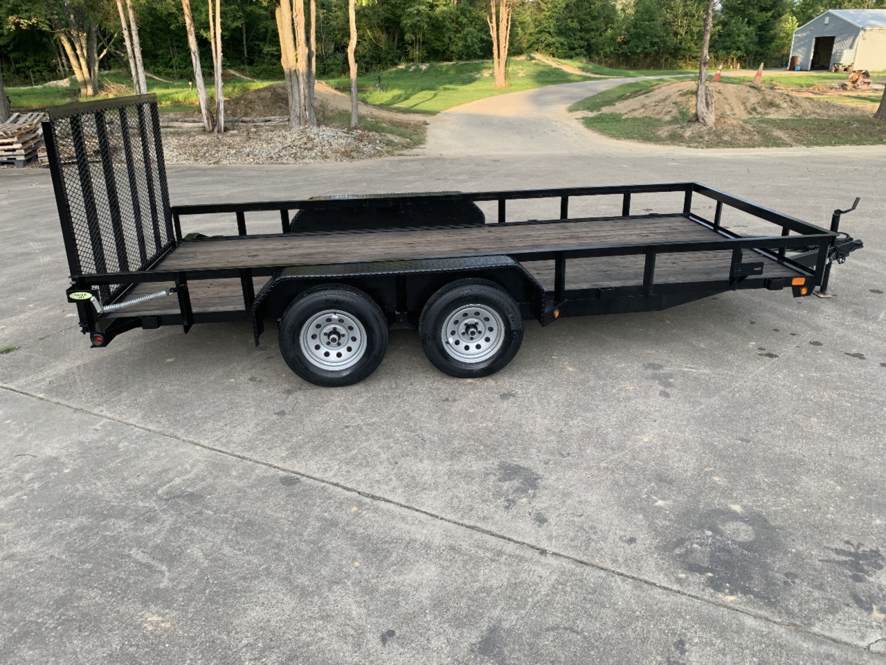 2021 Gator Made 16ft Utility Tandem Axle Trailer